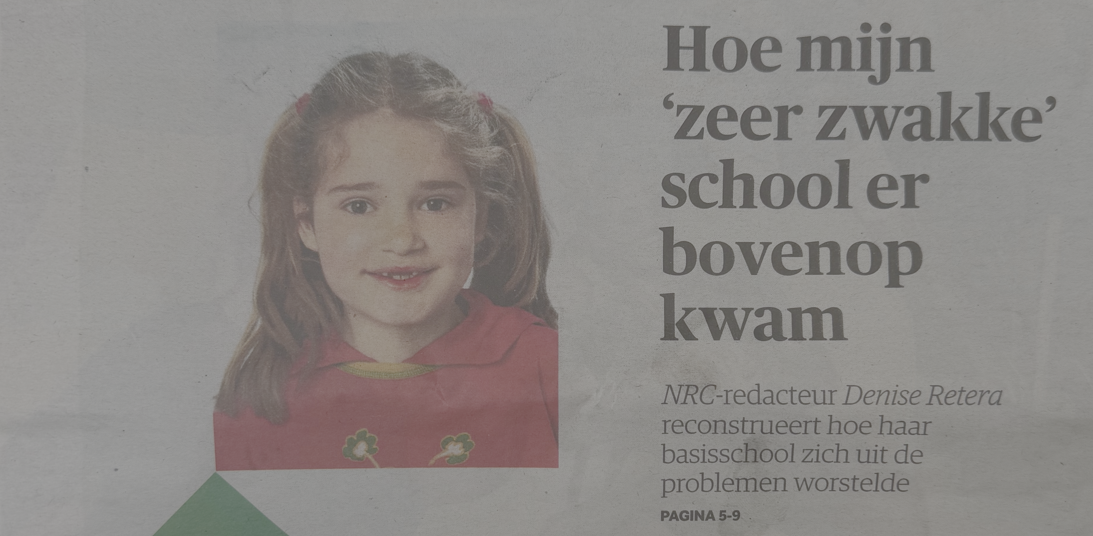 "Van 'zeer zwak' naar weer goed: wat de directeur écht deed"